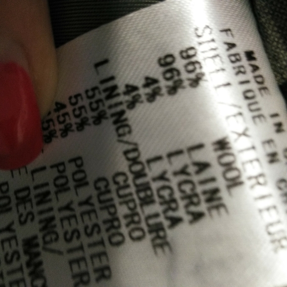 Theory gray wool Suit Jacket Sz 44 R - Picture 7 of 8